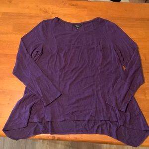 Simply Vera Vera Wang Purple Sweater. Size XL